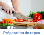 Cuisine et préparation de repas à Tournai